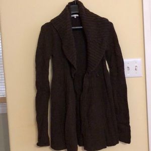 Vince Women’s Cashmere Alpaca Shawl Collar Neck Cardigan Sweater